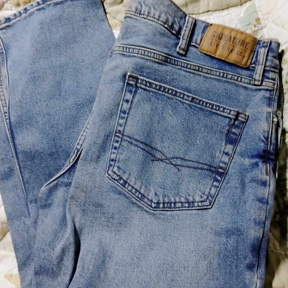 Levi's Men's Blue Straight Jeans